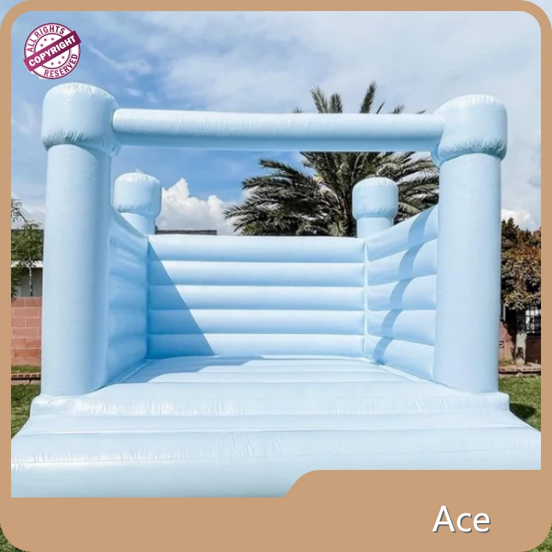 4x4m Customize Color Inflatable Wedding Birthday Party Bouncy Castle For Kids Adults Jumping 1