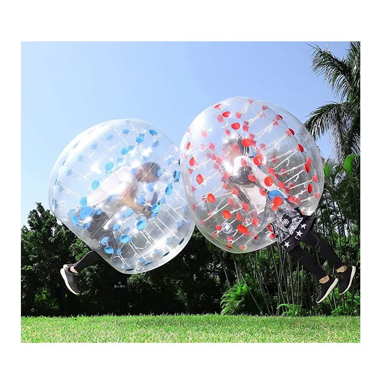 Football Soccer Ball Kids And Adult Body Pvc / Tpu Inflatable Knocker ...