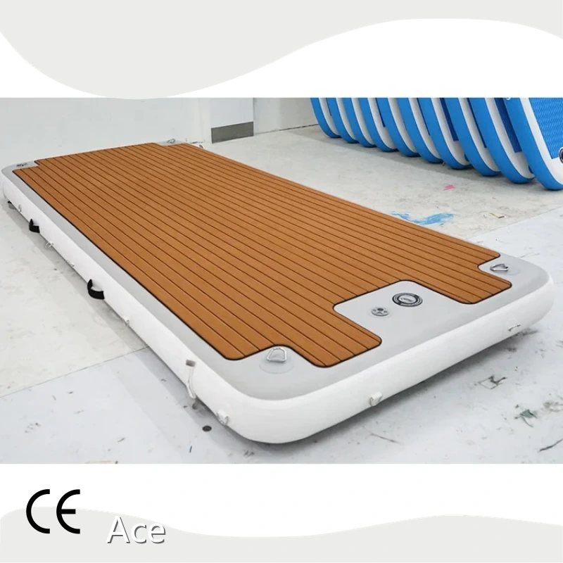 Customized Size Pool Float Inflatable Water Floating Platform For Sale 1