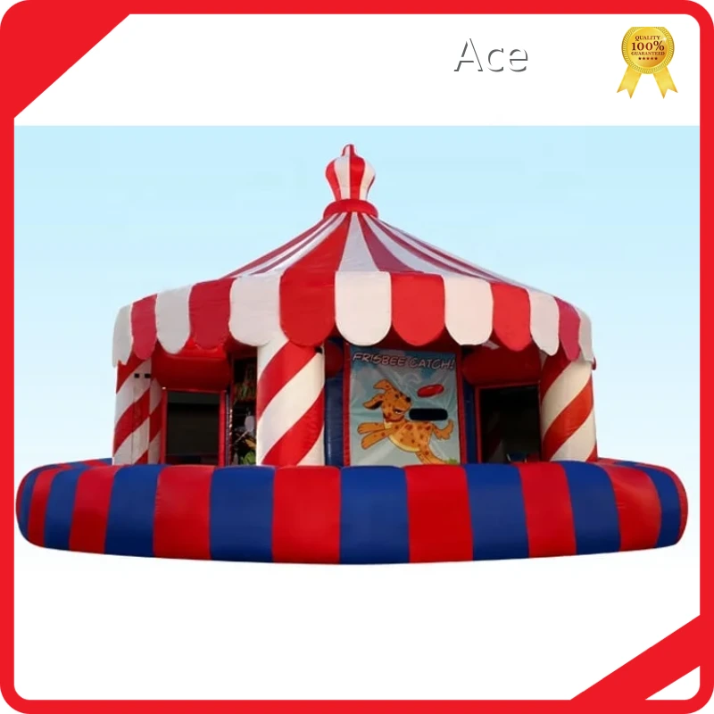 5 In 1 Inflatable Carnival Game Booth Basketball Toss Game For Sale 1