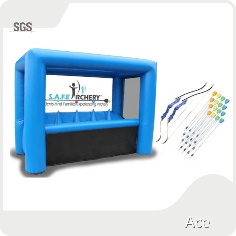 Commercial Outdoor Inflatable Archery Target Game With Balls For Sale 1