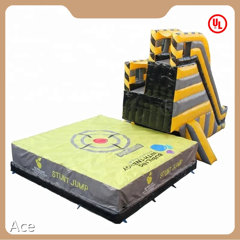 Custom Safe Stunt Air Bag Jump And Inflatable Freefall Stunt Jump 1