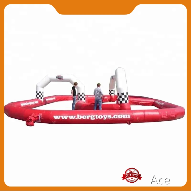 Best Design Hot Selling Mini 4wd Inflatable Race Track For Sale 1