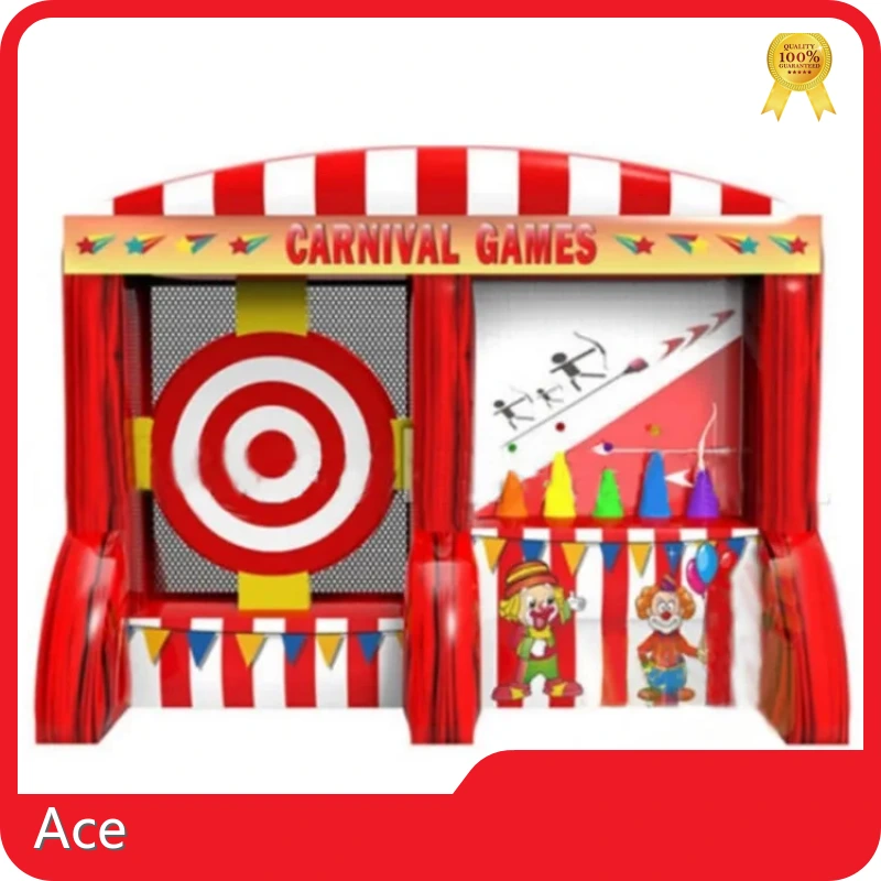 High Quality Inflatable 4 In 1 Inflatable Carnival Game Booth For Sale 1