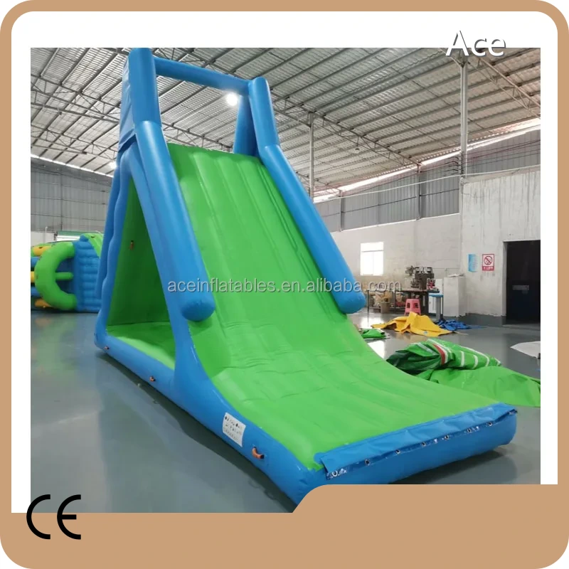Water Play Equipment Aqua Park Adult Sea Ocean Lake Float Toy Games For Water Parks Large Floating Inflatable Water Slide 1