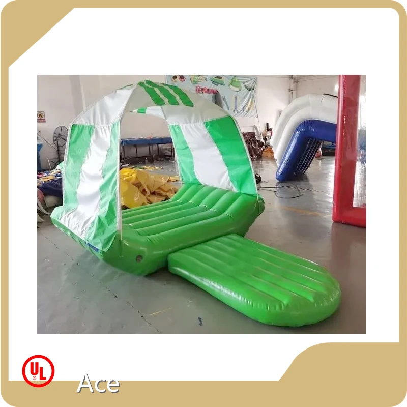 Customized Water Floating Raft Tent Outdoor Camping Inflatable Aqua Tent For Water Entertainment Floating Tent 1