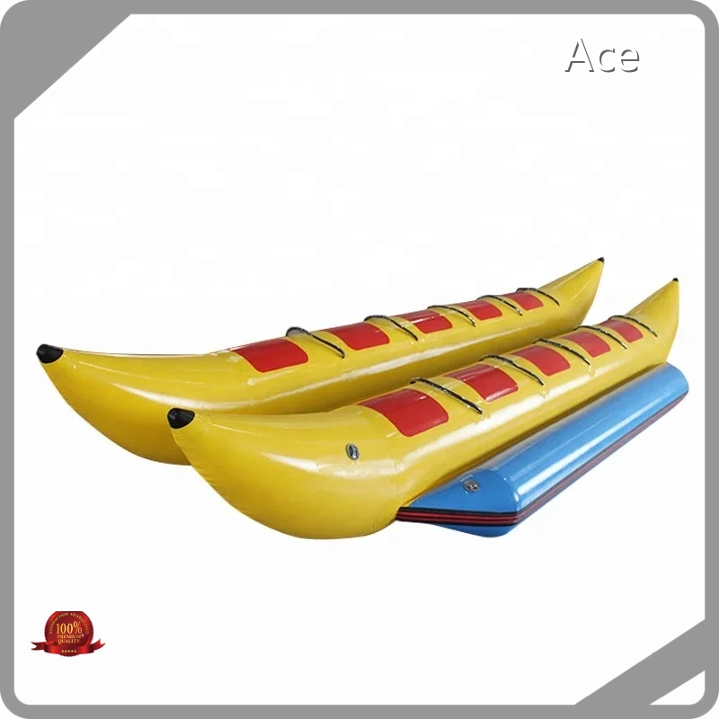 Customized High Quality Durable Banana Boat Inflatable For Water Park Games 1