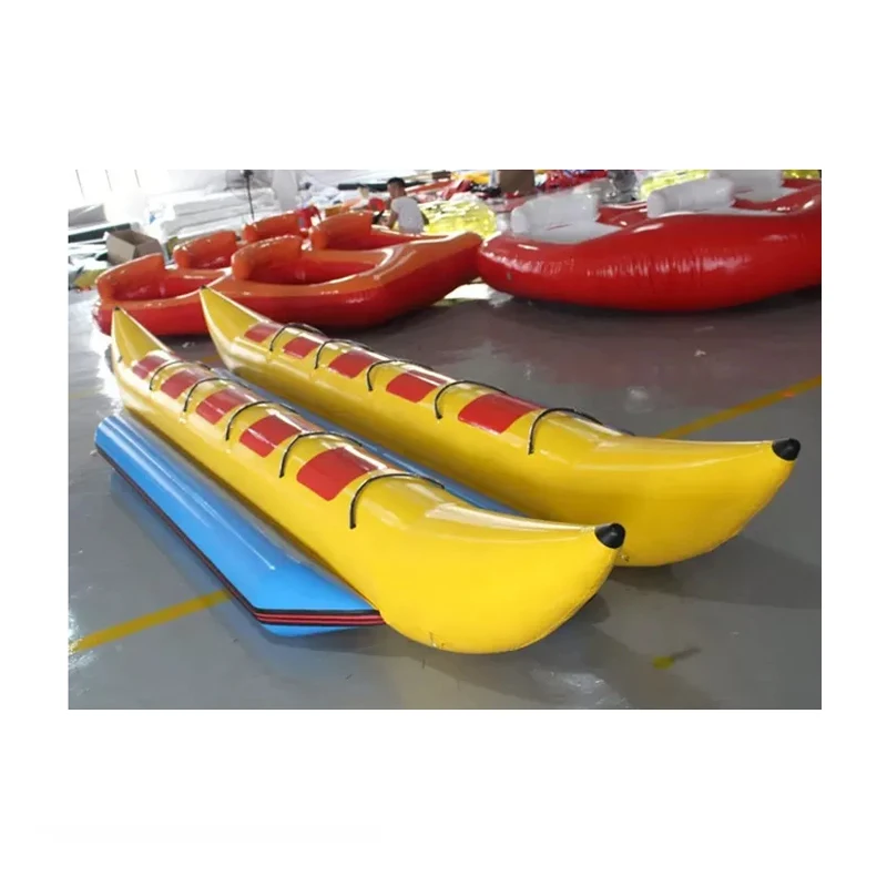 Inflatable Bananda Customized Double Tubes Cheap Inflatable Banana Boat Pvc Inflatable ...