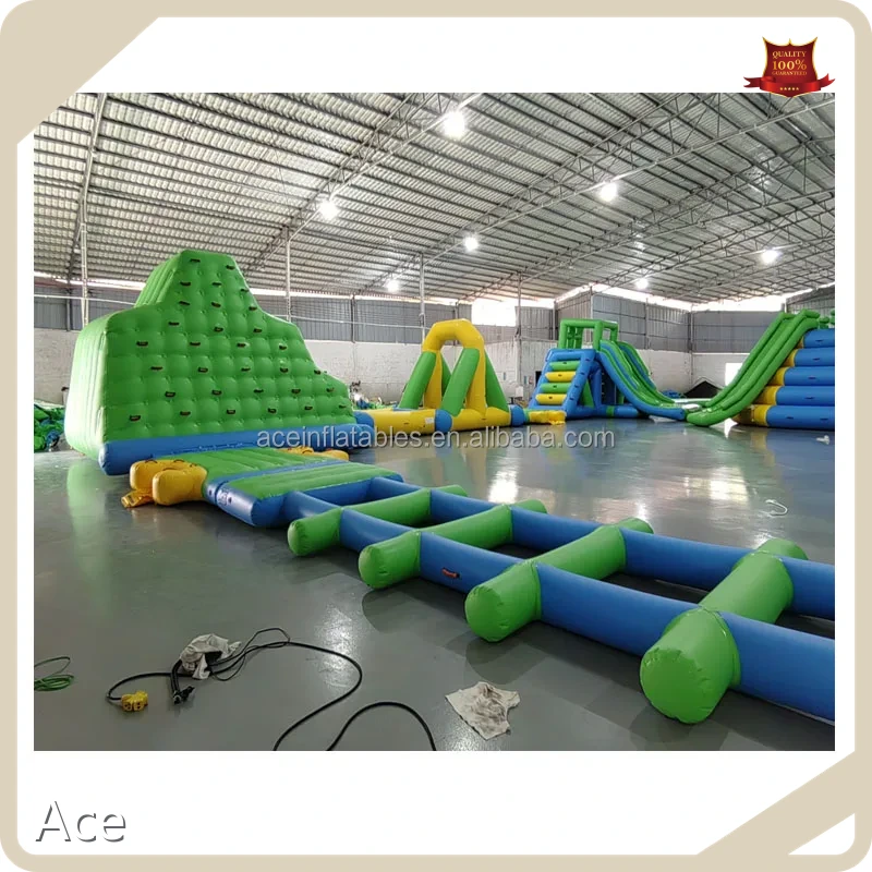 Commercial Water Play Equipment Giant Sea Aquatic Aqua Park For Child And Adult Floating Slide Equipment Inflatable Water Parks 1