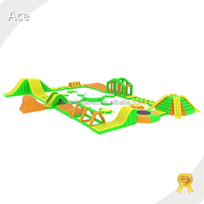 Customized Amusement Inflatable Water Park Floating Aqua Park Games Guangzhou Inflatable Water Park 1
