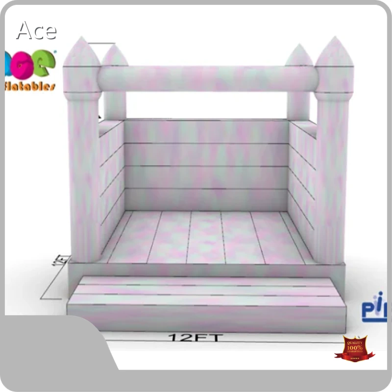 Custom Commercial High Quality Colorful Inflatable Tie Dye 12ft Bouncy Castle For Wedding Birthday 1
