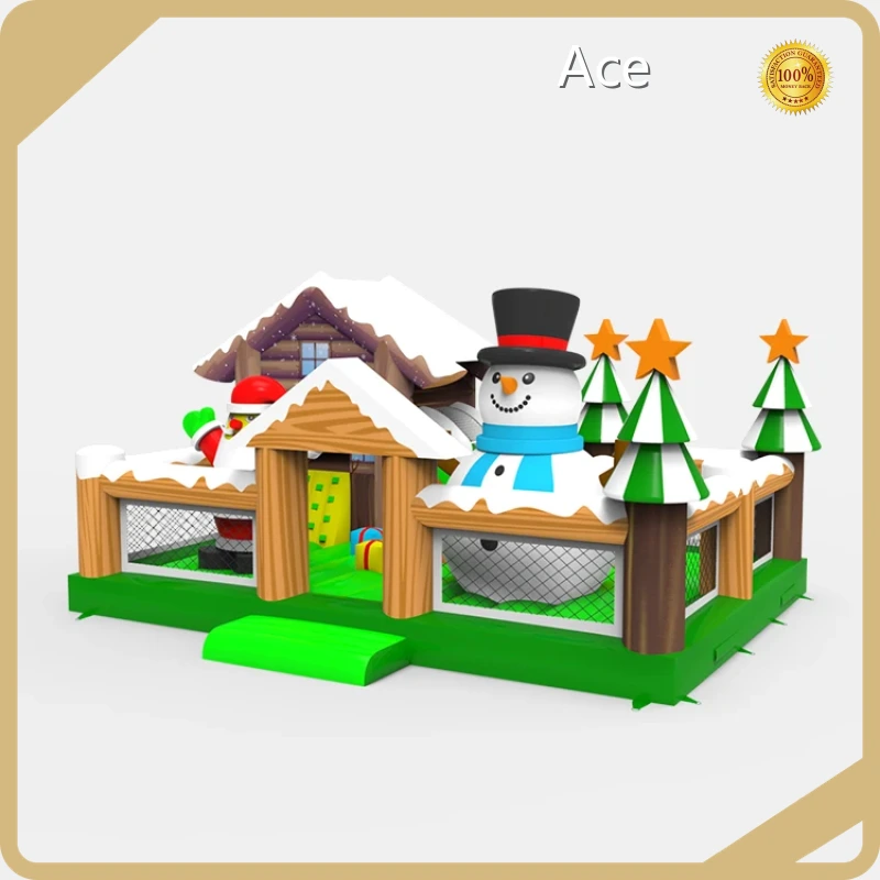 New Arrival Christmas Inflatable House Inflatable Castle Park Big Christmas Inflatables 1