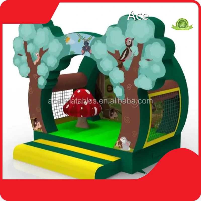 Commercial Outdoor Inflables-y-brincolin Bouncy Castle Bouncing Castle Jungle Animal Inflatable Bouncer Bounce House 1