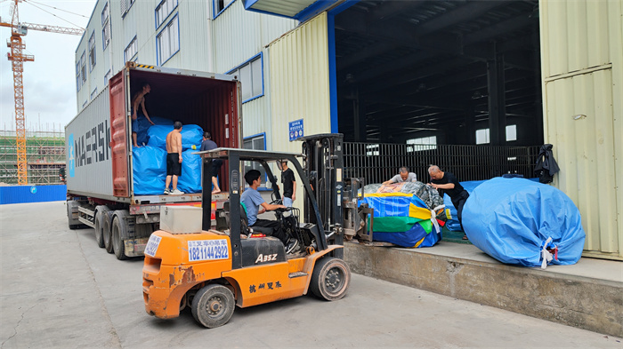 Ace Inflatables Load a 40ft HQ Container in One of Our 3 Production Bases