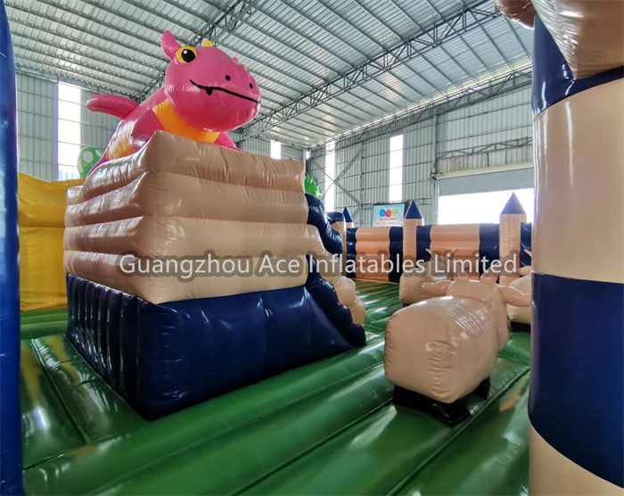 commercial inflatable theme park