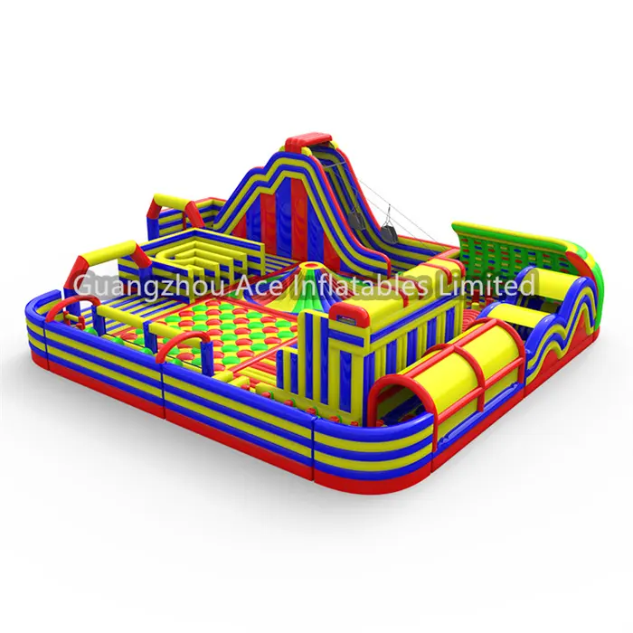 Hot Inflatable Park 23m*17.1m*6.3m Or Customized Ace Brand 4