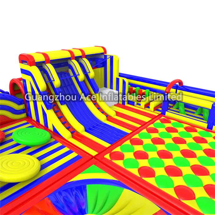 Hot Inflatable Park 23m*17.1m*6.3m Or Customized Ace Brand 7