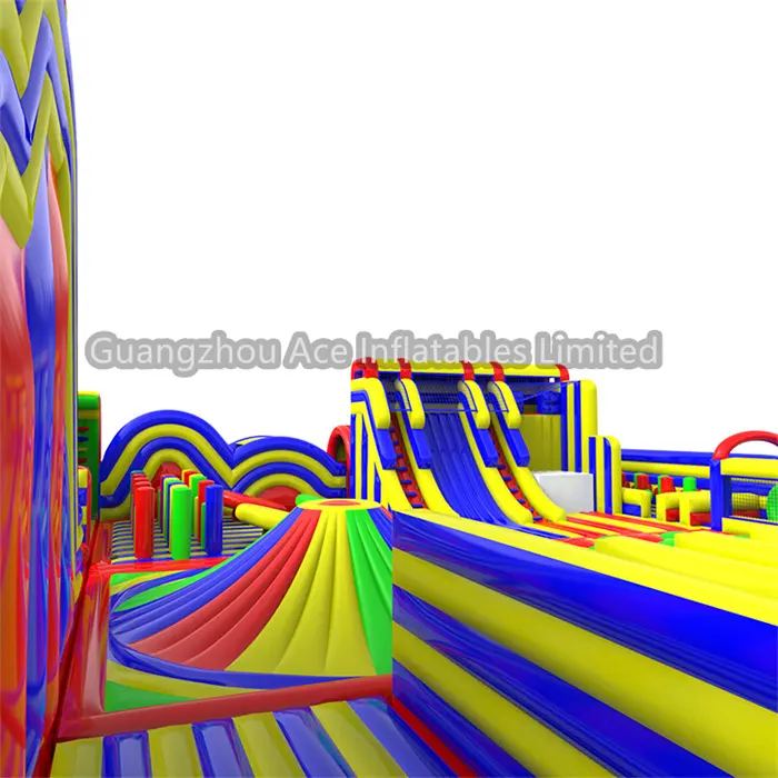 Hot Inflatable Park 23m*17.1m*6.3m Or Customized Ace Brand 8
