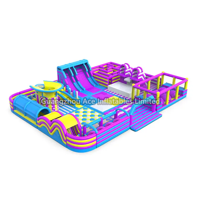 the Inflatable World 23.2*17.1*4.4M/ 76.1*56. 1*14.4FT by Ace 7