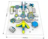 Big Bounce Park Ace Brand 41*52m Or Customized Repair Kits 4