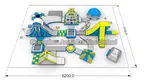 Big Bounce Park Ace Brand 41*52m Or Customized Repair Kits 3