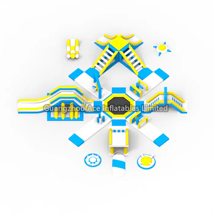 Hot Inflatable Park for Adults 30*27.8*4 .3M /98.4*91. 4*14.3FT Ace Brand 6