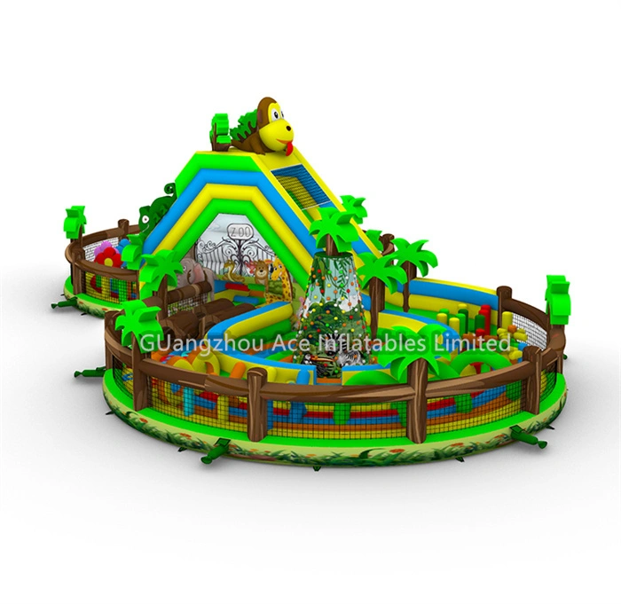 inflatable obstacle course playground