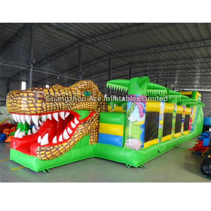 Outdoor Dinosaur Inflatable Playground Large Inflatable Fun City 1