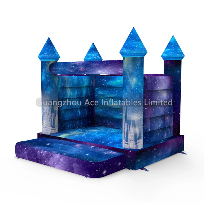 12ft Portable Party Starry Sky Inflatable Bouncy Castle 1