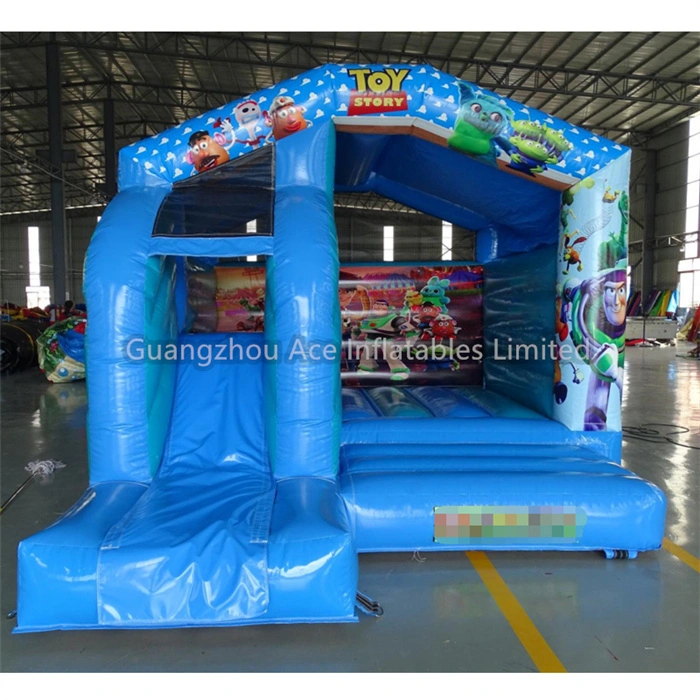 Custom Theme Inflatable Bouncy Castle for Kids Commercial Grade Combo Slide 1