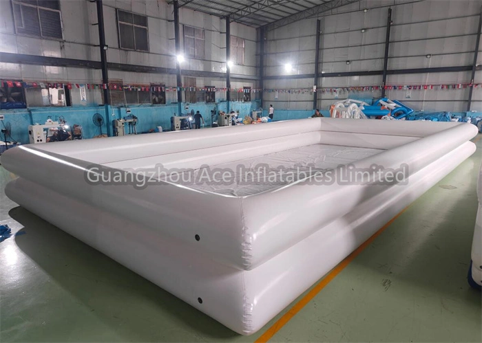 Piscina inflable portátil gigante de doble capa para niños y adultos 1