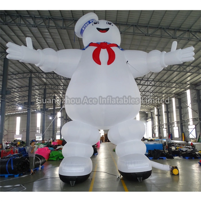 Aufblasbares Marshmallow-Mann-Ghostbusters-Modell für Halloween im Freien 17 Aufblasbares Marshmallow-Mann-Ghostbusters-Modell für Halloween im Freien 17