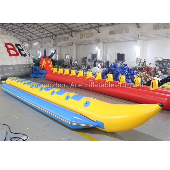 Bateau banane gonflable pour 8 personnes – Sports nautiques portables et durables ! 1