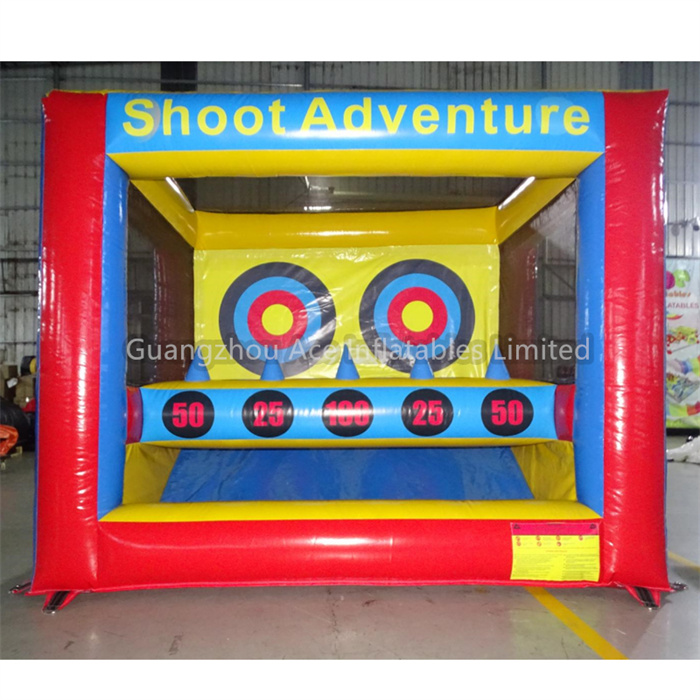 Inflatable Target Shooting Carnival Games For Party With Balls ...