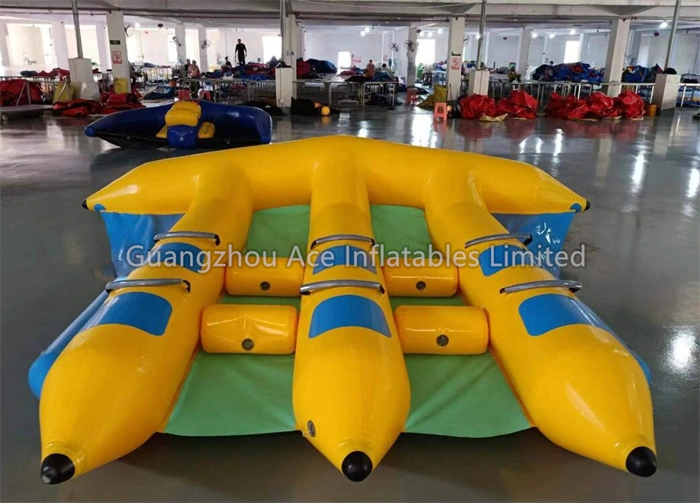 Pez Volador Inflable Barco Banana Remolcable para Deportes Acuáticos Extremos 1