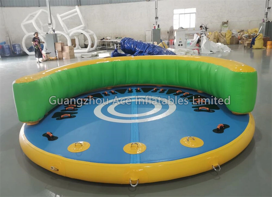 Bote remolcable inflable para 8 personas para deportes acuáticos 1