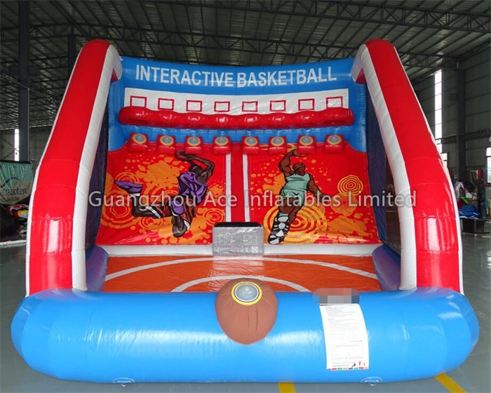 Inflatable Basketball Toss Game with IPS System 1