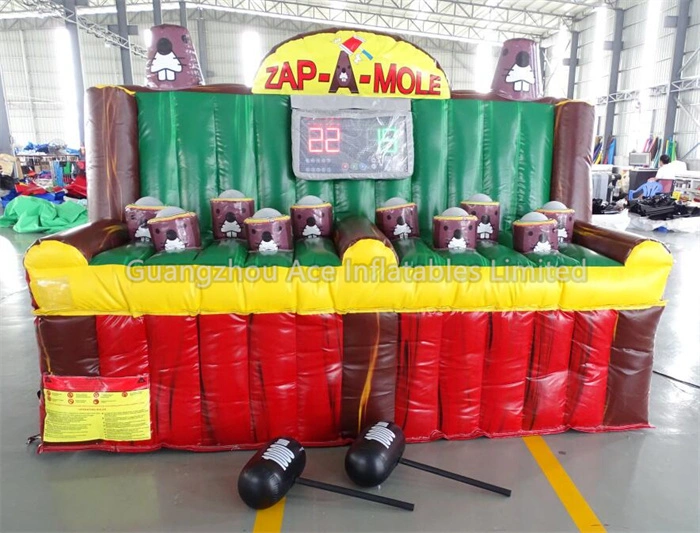 Inflatable Human Whack A Mole Game with Interactive IPS System 1