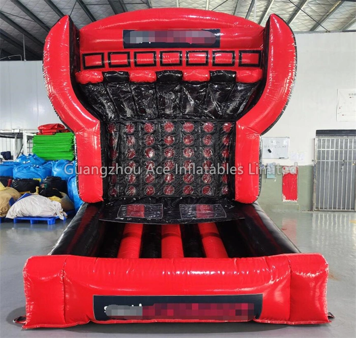 Juego de baloncesto inflable interactivo personalizado Connect Four - para carnavales y festivales 1