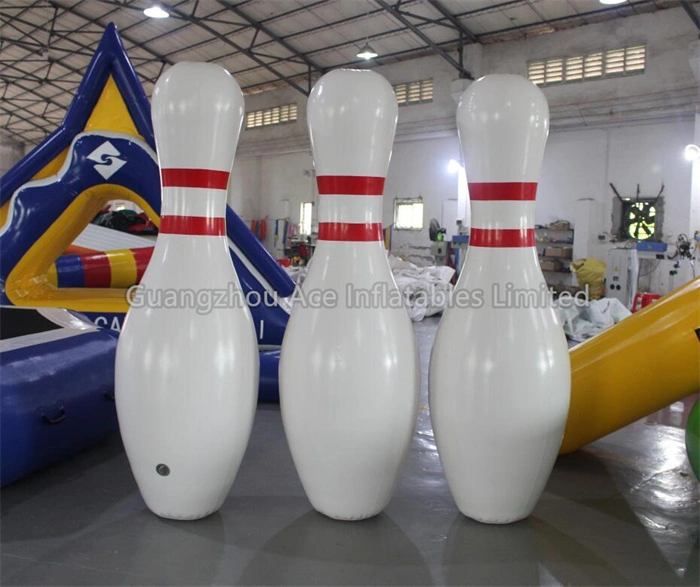 Quille de bowling gonflable géante étanche à l'air à vendre-jeu de carnaval sportif 1