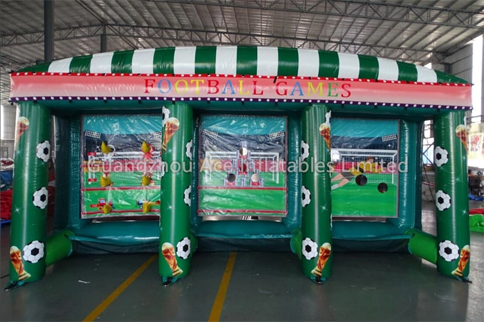 Customized Inflatable Penalty Shootout Soccer Goal Game 1