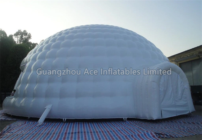 Giant White Inflatable Dome Tent – Customize for Events 1