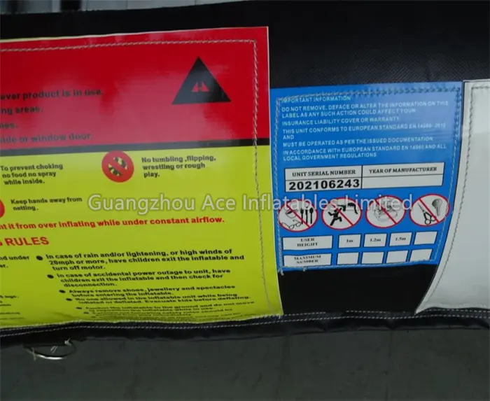 Inflatable Football Trade Assurance by Ace 7