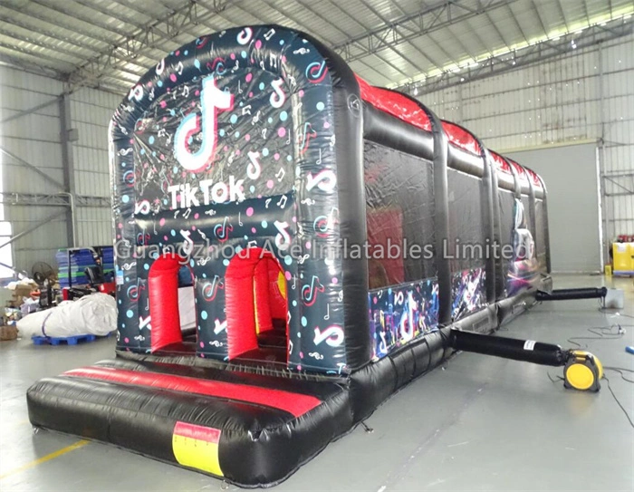 Exciting New TikTok Inflatable Obstacle Course for Outdoor Fun and Active Play for Kids 1