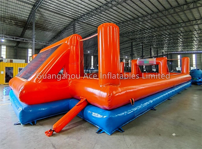 Inflatable Soap Soccer Field for Kid and Adult Outdoor Water Fun For Sale 1