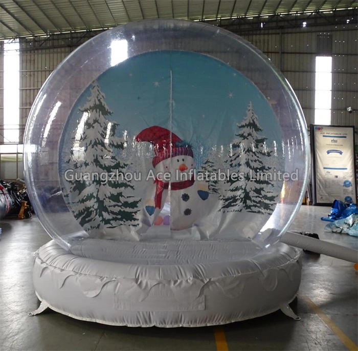 Boule à neige gonflable : photomaton de décoration de Noël personnalisé 1