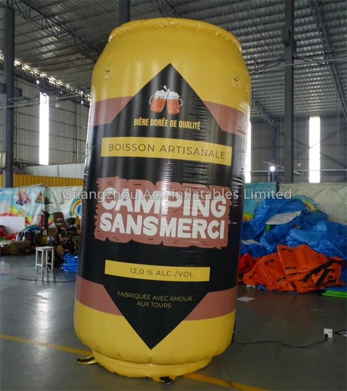 Canette de bouteille de bière gonflable pour la publicité : outil promotionnel accrocheur 1