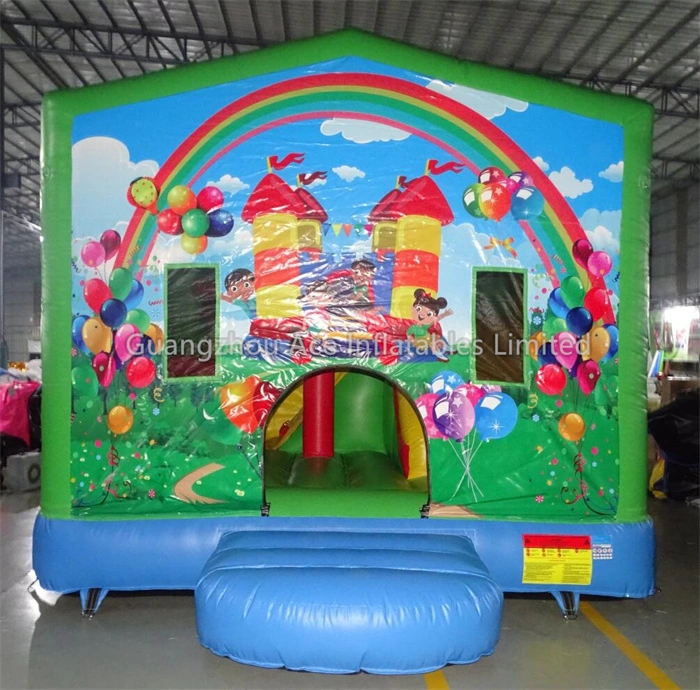 Inflatable Combo Slide Bouncy Castle for Party Events 1