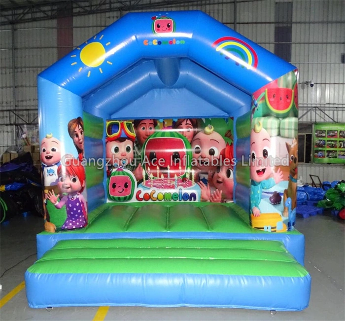 Cocomelon Theme Inflatable Bounce House Bouncer for Kids 1
