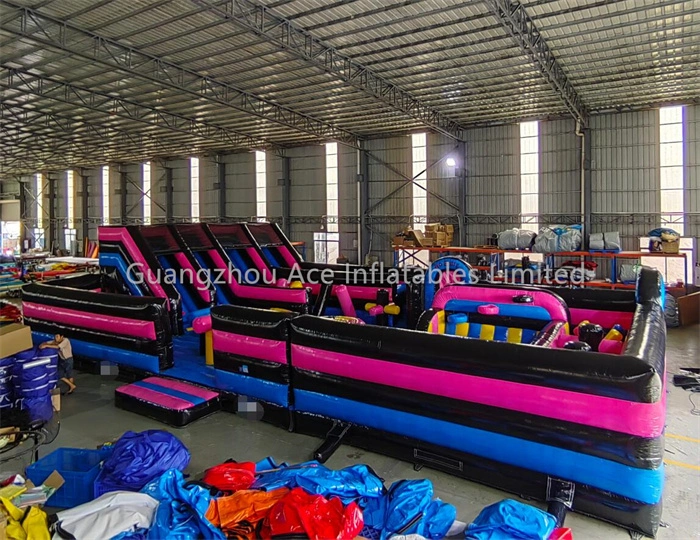 Parque temático inflable interior y exterior de 200m2 con casa de rebote a la venta 1
